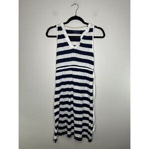 Tommy Hilfiger Sleepwear Dress Womens Blue White Stripe Sleeveless Size Small